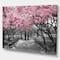 Designart - Cherry Blossoms - Landscapes Floral Photographic on wrapped Canvas